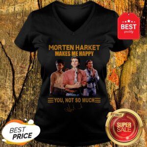 Alternative view of Morten Harket Makes Me Happy You Not So Much Signature Shirt